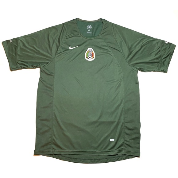 Nike Mexico Futbol Federacion Jersey Medium Green - Picture 1 of 6